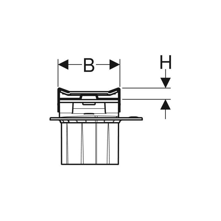 Rynna zbiorcza Geberit CleanLine80   90cm do odpływu liniowego