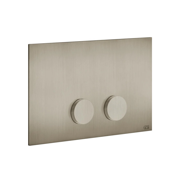 Przycisk spłukujący Gessi, dla stelaży Sigma 8 i 12 - Black Metal Brushed PVD