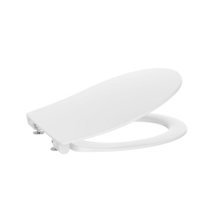 Deska WC Roca Victoria wolnoopadająca, Supralit - biała