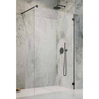 Kabina prysznicowa Radaway Essenza Pro Gold Walk-in 120, szkło przejrzyste, profil złoty