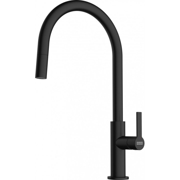 Bateria kuchenna z wyciąganą wylewką Franke Eos Neo pull-out spray - antracyt