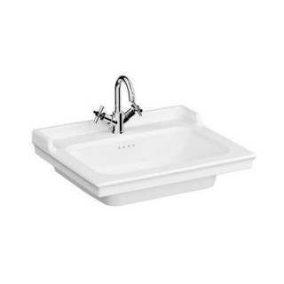 Miska wisząca WC Vitra Valarte, 54x35,5cm, bezkołnierzowa, biały