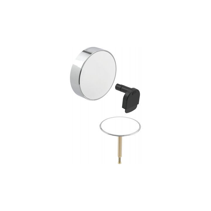 Zestaw wykończeniowy do odpływu ściennego do prokrycia płytkami ceramicznymi bez ramki, Geberit