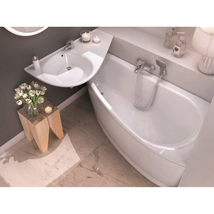 Wanna Ravak Avocado niesymetryczna lewa 160x75 cm