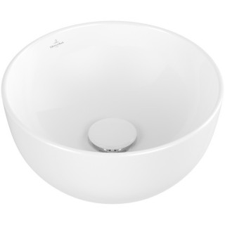 Umywalka Villeroy&Boch Artis stawiana na blacie, śr. 43 cm, Weiss Alpin