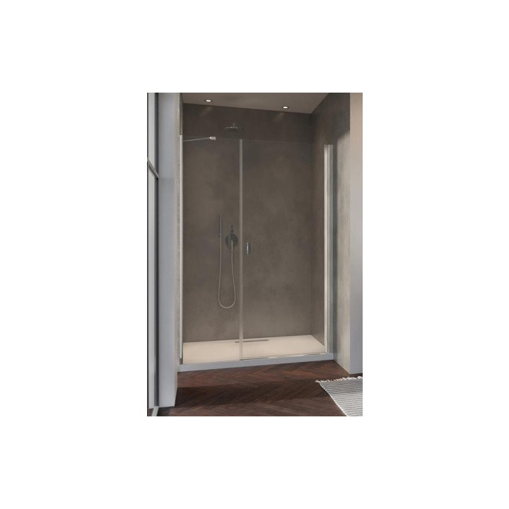 Drzwi prysznicowe Radaway Nes KDS II 120, lewe, 1200x2000mm, srebrny profil