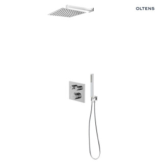 Zestaw Oltens Onega (S) bateria podtynkowa z deszczownicą 25 cm Vindel (S)i kompletem prysznicowym Sog chrom 36621100