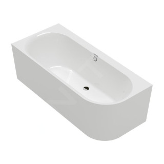 Wanna prostokątna Villeroy & Boch OBERON 2.0, 180x80,  Weiss Alpin