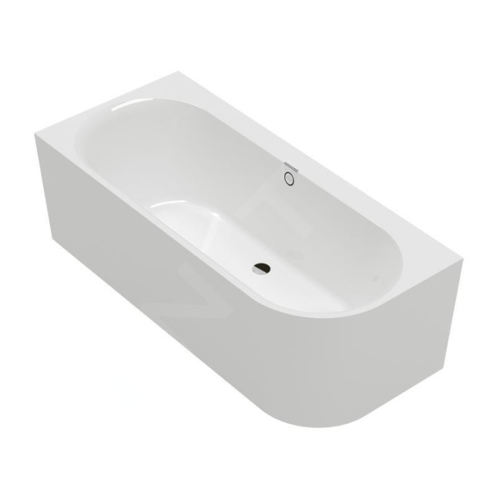 Wanna prostokątna Villeroy & Boch OBERON 2.0, 180x80,  Weiss Alpin