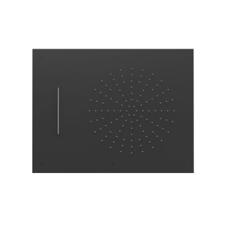 Deszczownica/ Natrysk ścienny Tres 280x550 mm, 2 rodzaje strumienia: kaskada i deszczowy