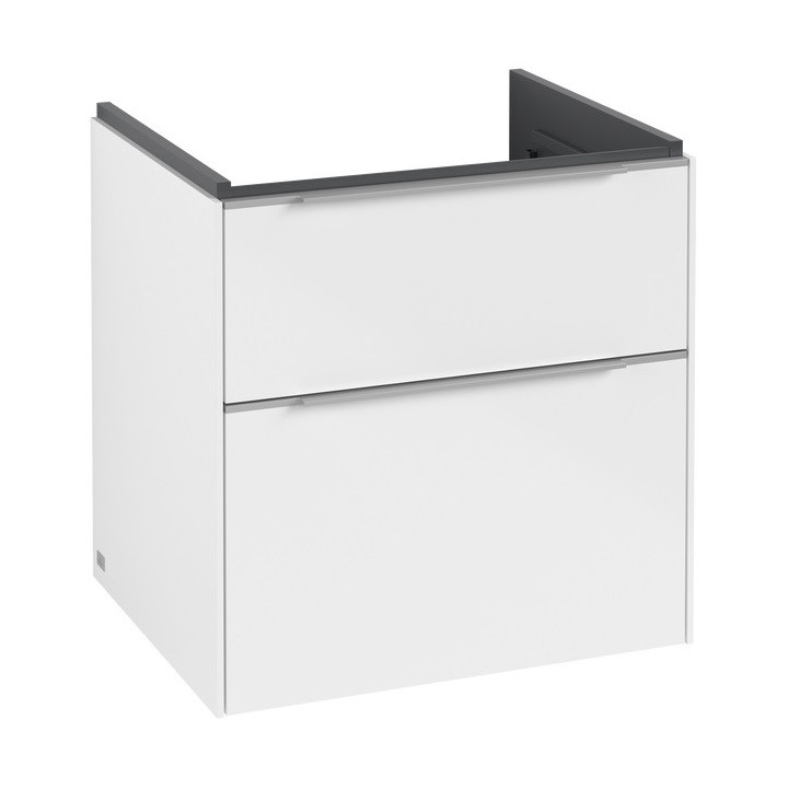 Szafka podumywalkowa Villeroy&Boch Subway 3.0. 772x576x462mm, 2 szuflady, taupe