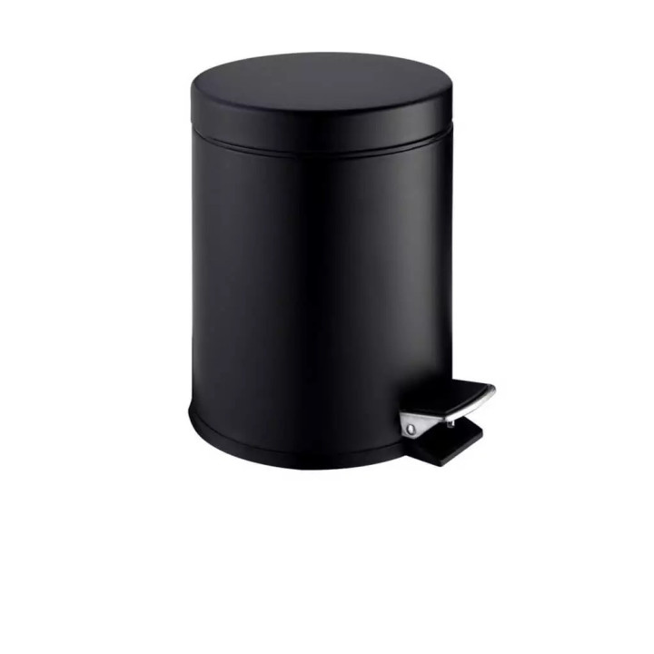 Kosz/pojemnik Stella na odpady okrągły 5L, czarny mat