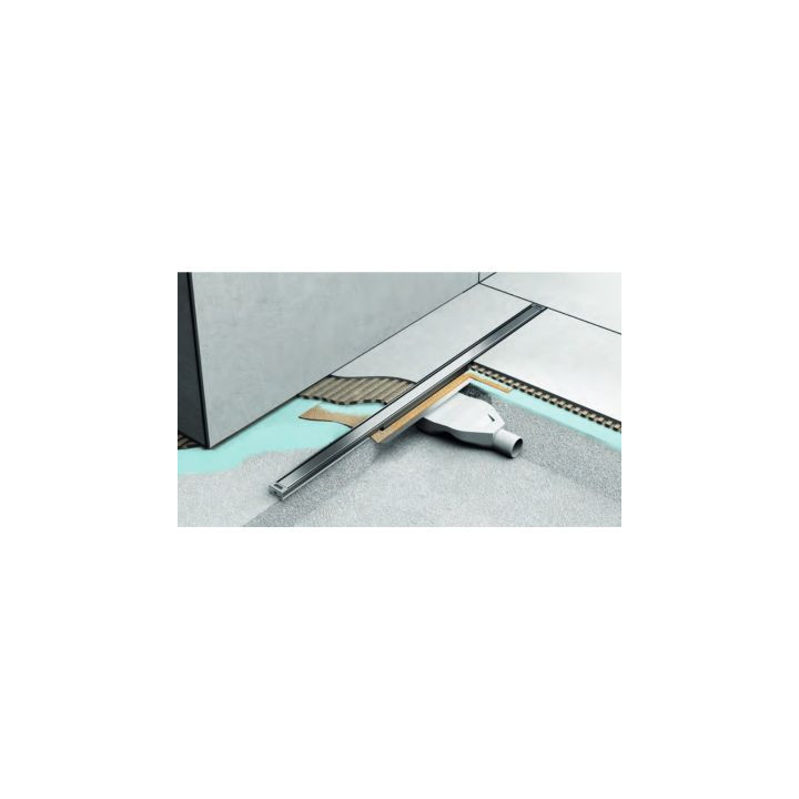 Odpływ liniowy Wiper Intensi 316 Uno Lin, 1500mm, Silver Brush, srebrny szlif