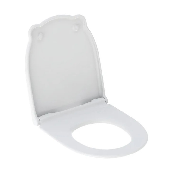 Miska WC wisząca dla dzieci Geberit Bambini 53x33 cm, lejowa, bez kołnierza - biała