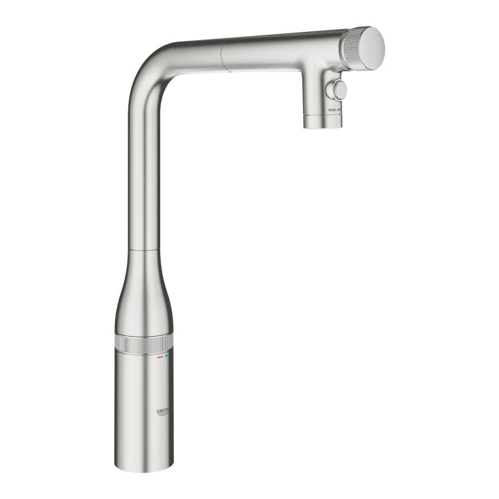 Bateria zlewozmywakowa Grohe Zedra SmartControl, wyciągana wylewka, chrom