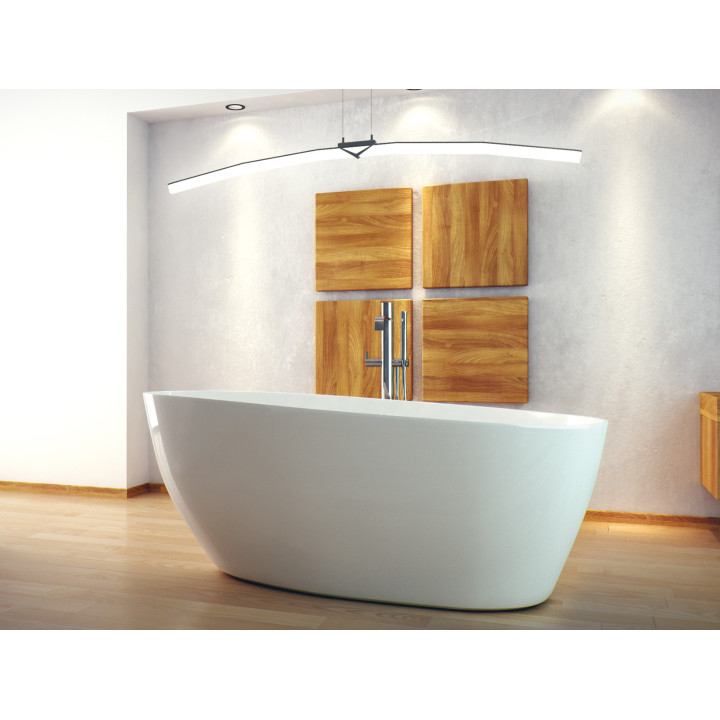 PYTAJ O RABAT ! Wanna wolnostojąca Besco Gloria 160x68cm Retro biała