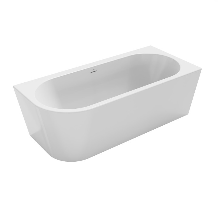 Wanna wolnostojąca Roca Eternity Wall 165x75,5 cm biała