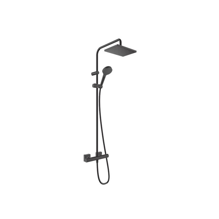 Komplet prysznicowy 250 1jet EcoSmart z ShowerTablet 350, Hansgrohe Rainfinity - Czarny Matowy