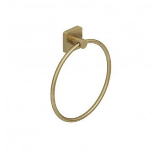 Uchwyt na papier toaletowy Kludi Vela S - złoto szczotkowane