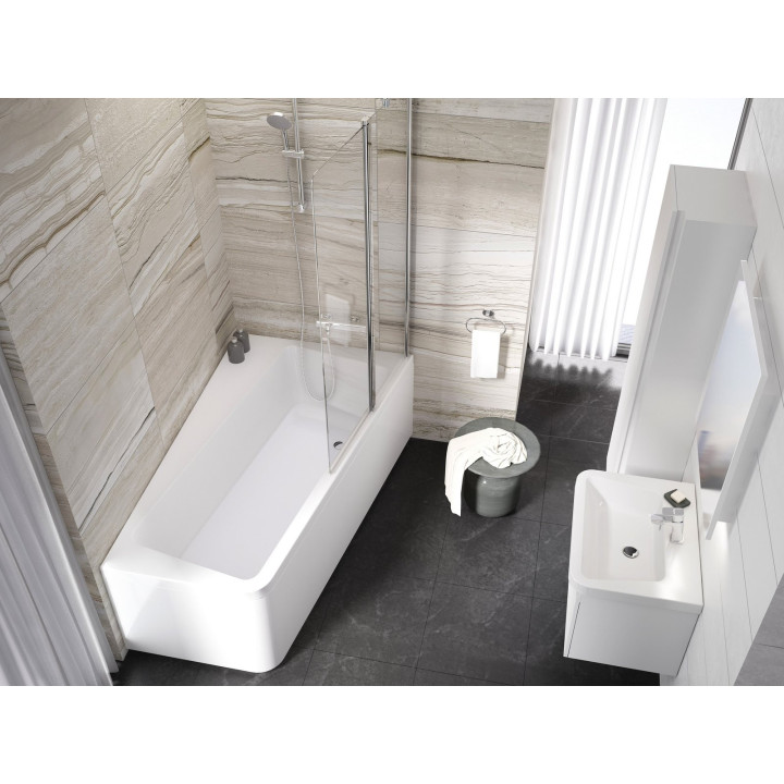 Wanna narożna Ravak 10º 170x100 cm lewa akrylowa, biała