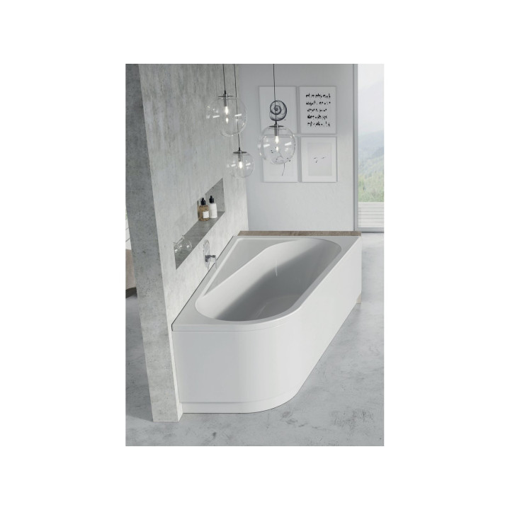 Wanna narożna Ravak Chrome 170x105 cm, wersja lewa, akrylowa - biała