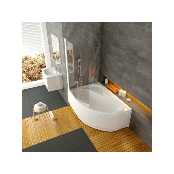 Wanna Ravak Rosa II niesymetryczna prawa 150x105 cm