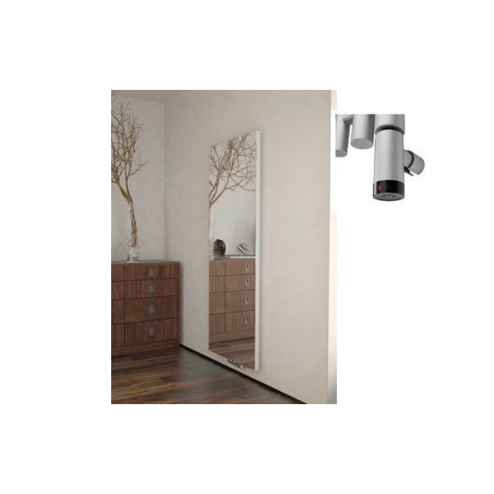 Grzejnik elektryczny Terma Retro 43x50,4 cm z grzałką zewnętrzną ONE - kolor RAL i kolory specjalne