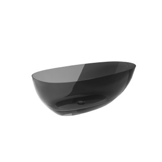 Wanna wolnostojąca Besco Assos B&W, 160x70cm, czarny/biały