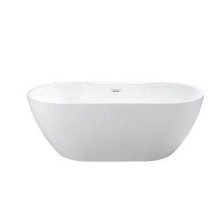 Wanna wolnostojąca Besco Mexa 170x78 cm owalna Carbon Grey, maskownica czarny matt