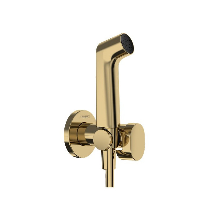 Główka prysznicowa Hansgrohe Bidette 1 jet S EcoSmart dla wody zimnej z uchwytem i wężem prysznicowym 125 cm - chrom