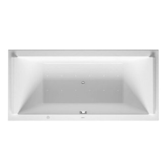 Wanna z hydromasażem Duravit Happy D.2 190x90 cm, wariant hydromasażu Air-System - biała