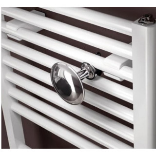 Głowica termostatyczna Irsap - biały/ chrom