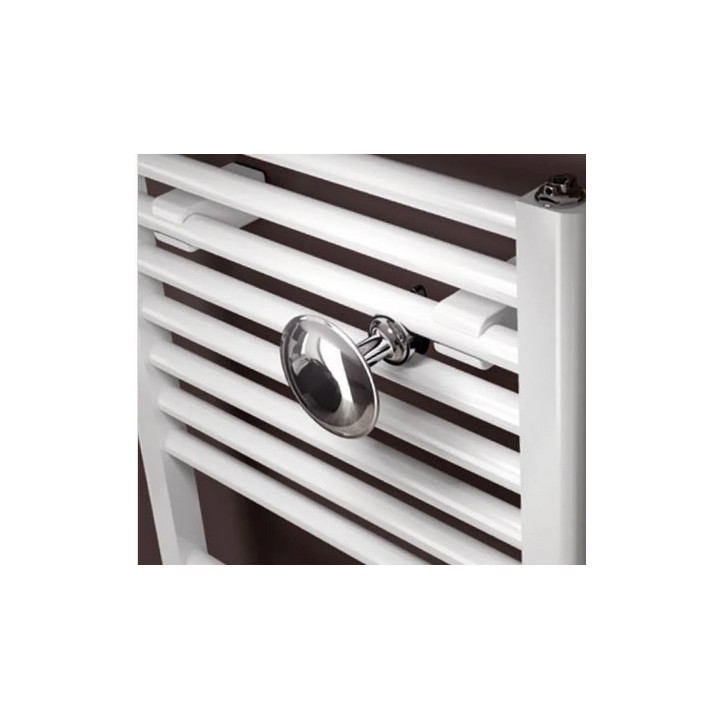 Głowica termostatyczna Irsap - biały/ chrom