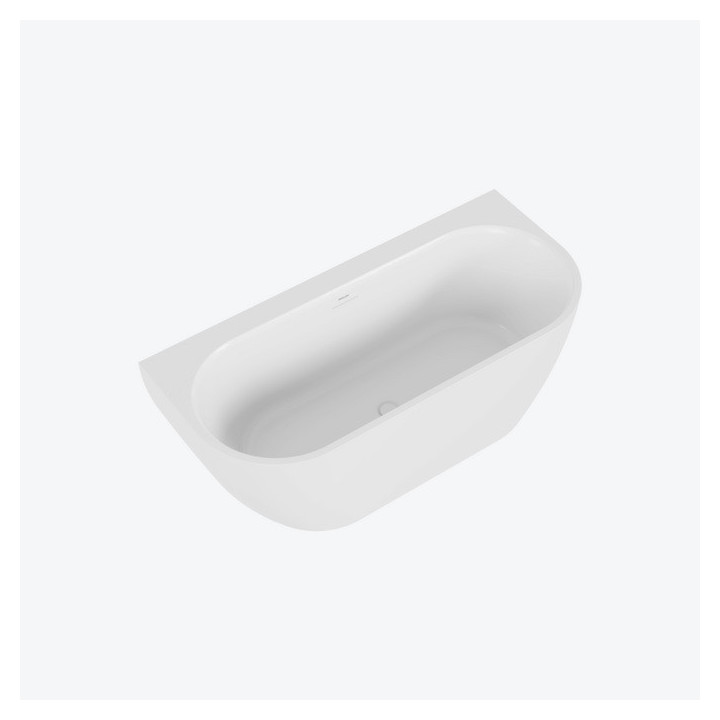 Wanna wolnostojąca Excellent Oceana 2.0, 165x75 cm, narożna, lewa, akrylowa - biała