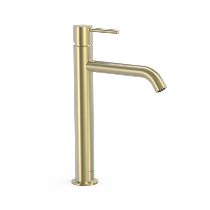 Bateria umywalkowa TRES Study Exclusive, stojąca, wysokość 30,4 cm, czarny mat