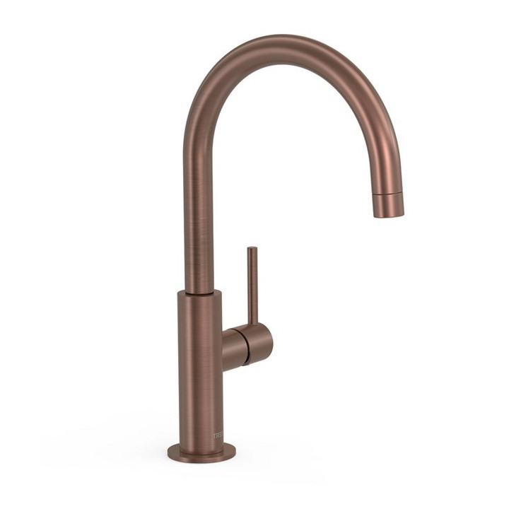 Bateria umywalkowa  Study - Tres, wys. 27,5 cm z obrotową wylewką - sanitbuy.pl