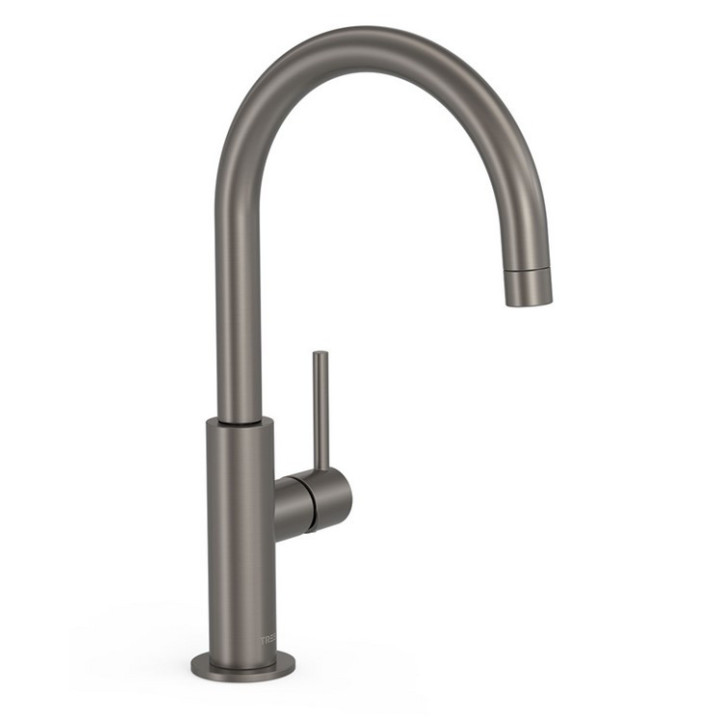 Bateria umywalkowa  Study - Tres, wys. 27,5 cm z obrotową wylewką - sanitbuy.pl