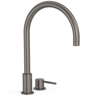 Bateria umywalkowa Tres Study Colors, jednouchwytowa stojąca, wysokość 373 mm - złoty cava