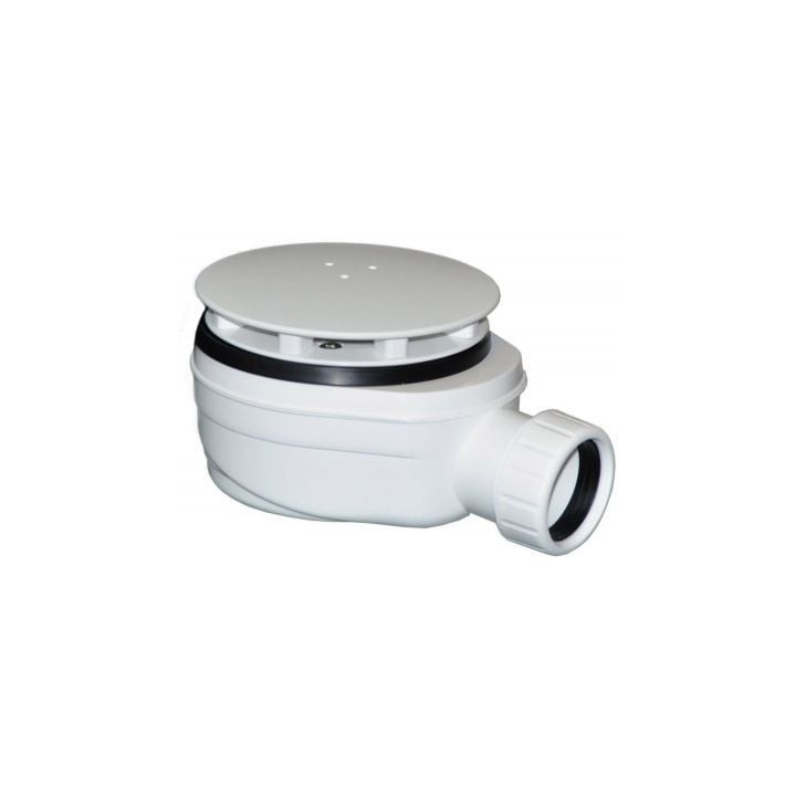 Syfon wannowy do instalacji zewnętrznej z łańcuszkiem i syfonem, Polysan CHARLESTON, chrom