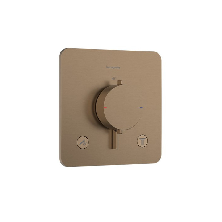 Bateria termostatyczna Hansgrohe Ecostat Comfort S, do 2 odbiorników, podtynkowa - chrom