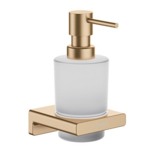 Dozownik mydła w płynie Hansgrohe, złoto
