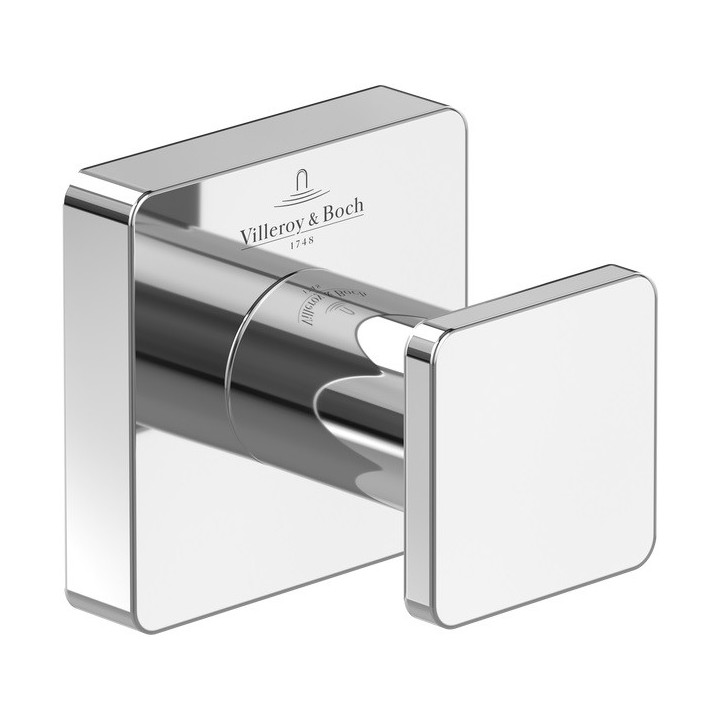 Podwójny haczyk na ręczniki Villeroy & Boch Elements – Striking - chrom