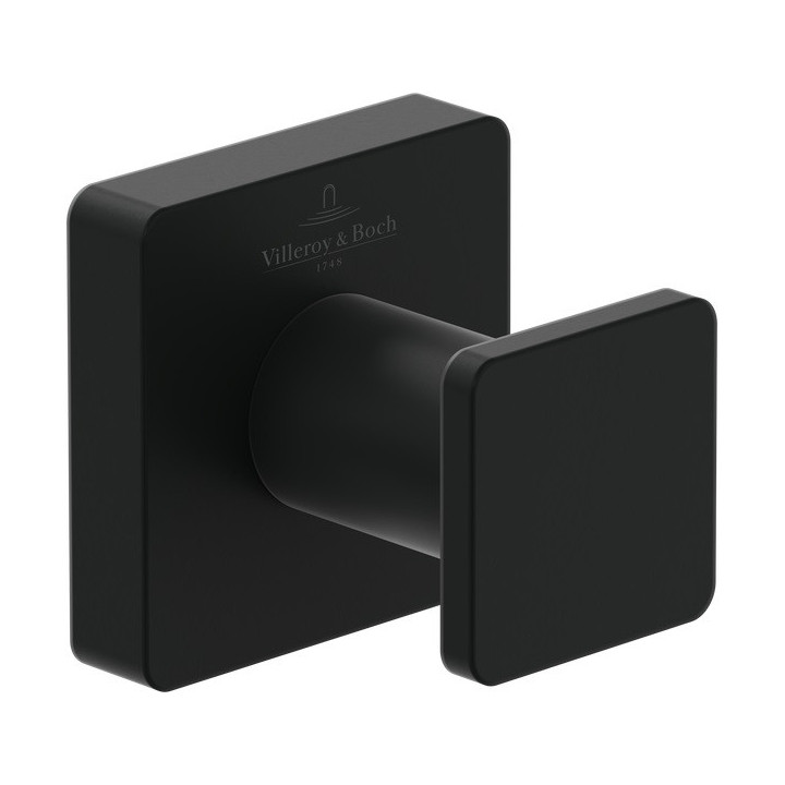 Podwójny haczyk na ręczniki Villeroy & Boch Elements – Striking - chrom