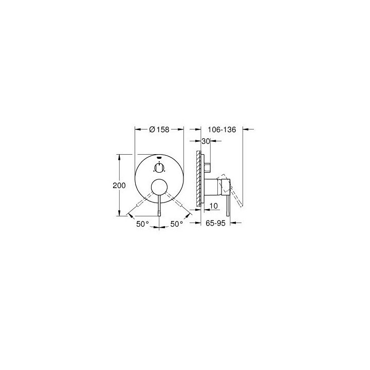 Bateria umywalkowa Grohe Essence stojąca - warm sunset, 23590DA1