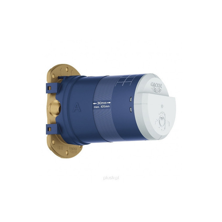 Bateria prysznicowa Grohe Essence ścienna, jednouchwytowa - warm sunset