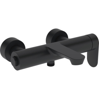 Bateria wannowo-natryskowa HansaGenesis, jednouchwytowa, montaż naścienny - chrom