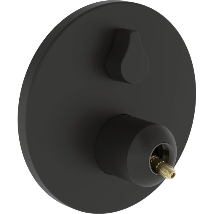 Bateria umywalkowa HansaGenesis, element natynkowy, wylewka 20,3 cm - chrom