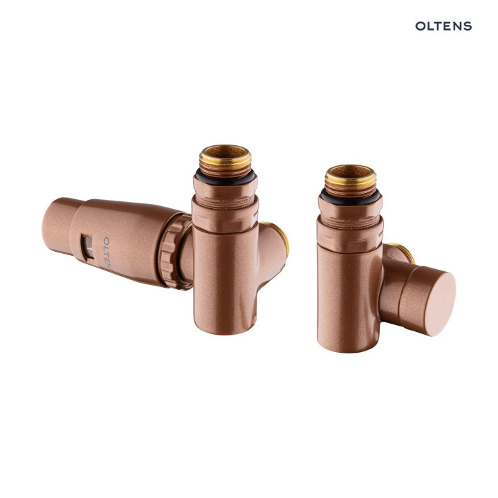 Grzejnik dekoracyjny Oltens Stang 180x31,5 cm - miedź szczotkowana