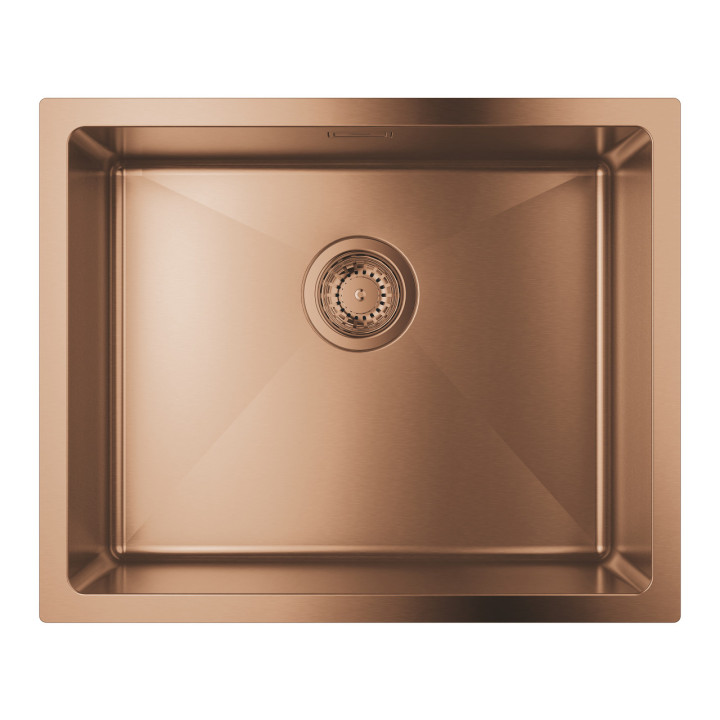 Zlewozmywak Grohe K700U 550 x 450 mm ze stali szlachetnej - brushed cool sunrise