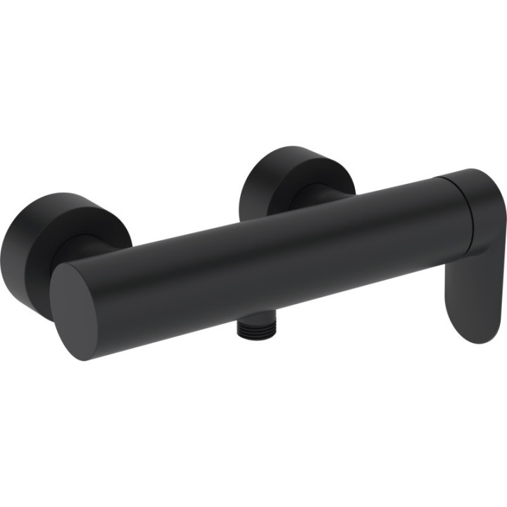 Bateria wannowo-natryskowa HansaGenesis, jednouchwytowa, montaż naścienny - chrom